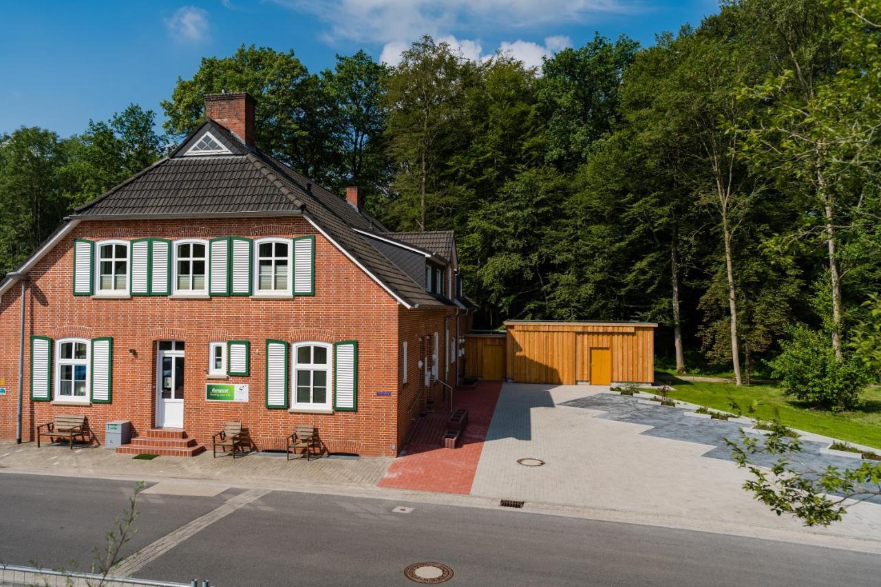 Ferienwohnungen Am Waldzoopark 리어 외부 사진